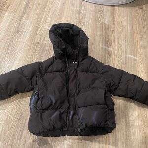Black Puffer Coat